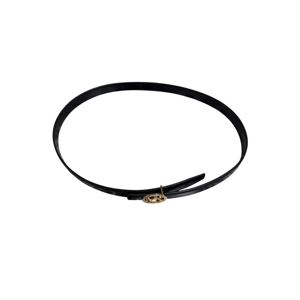 Michael Kors black and gold belt